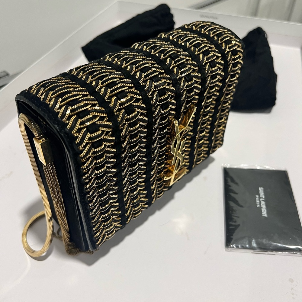 RARE YSL BO BOXY KATE MOLLY CICHAINNERO